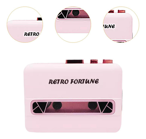 Reproductor De Casete Portátil, Compacto, Regalo De