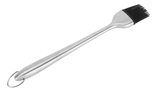 Cepillo De Salsa De Silicona Con Mango De Acero Inoxidable D