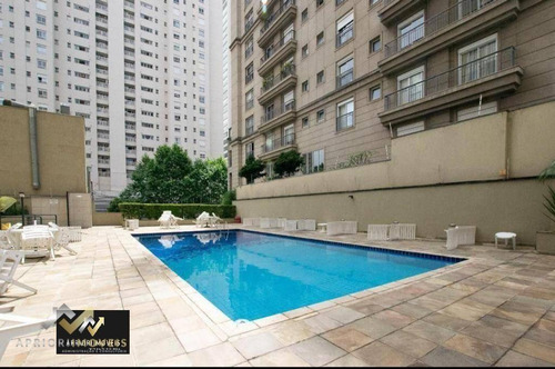 Imagem 23 de 30 de Flat Com 1 Dormitório Para Alugar, 32 M² Por R$ 3.850,00/mês - Moema - São Paulo/sp - Fl0018