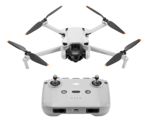 Dji Mini 3 Drone Ultra Liviano Vídeo 4k HDR con Mando y 1 Bateria Color Gris