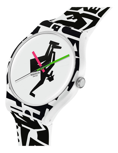 Reloj Swatch Freeze Time De Silicona So29z147