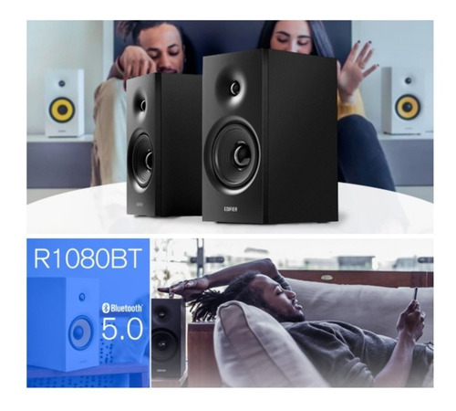 Caixa Som Bluetooth Monitor Referência Edifier R1080bt 24 W