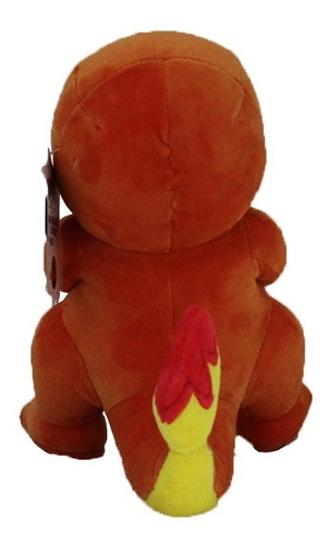 Imagem 4 de 7 de Pelúcia Pokémon Charmander 21 Cm Importada Aoger Raríssimo