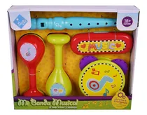 Comprar Juego Set De Instrumentos Musicales El Duende Azul 