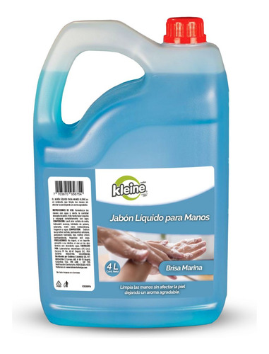 Jabon Liquido Para Manos Brisa Marina X - L a $7350