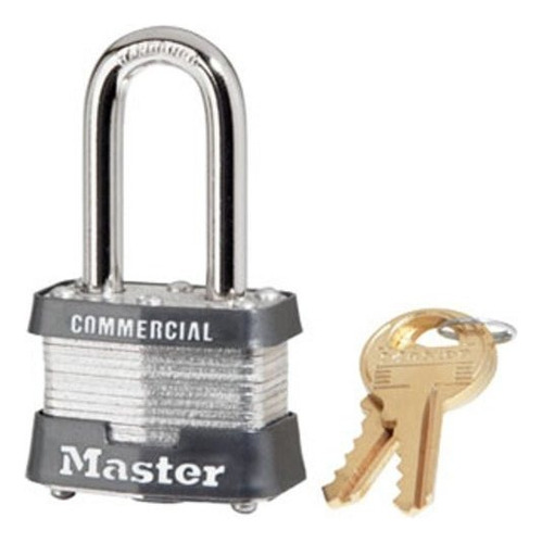 Master Lock Candado, Acero Laminado Lock, 1-9 / 16 PuLG. De