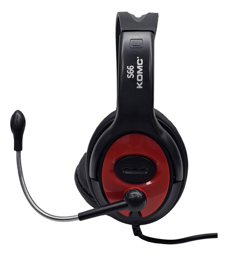 Auriculares KOMC S66 rojo
