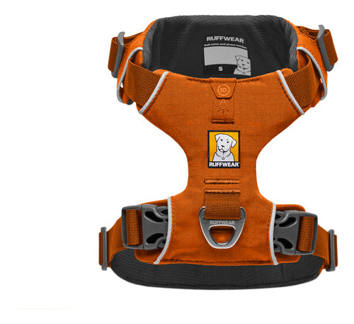 Arnés Para Perro Color Campfire Orange Xs 43-45 Cm Ruffwear