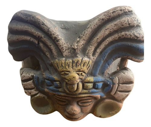 Sahumerio Para Hombre Jaguar Grande Artesanal-mexico Copaler