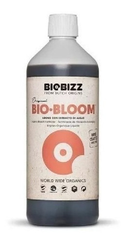 Fert Orgânico Bio-bizz Bio Bloom 1l Grow Cultivo Indoor