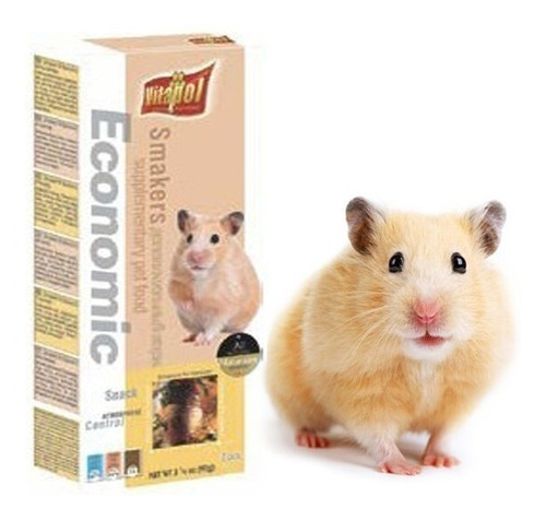Smakers Economico Para Hamsters 90 G 2 Barras Pethome Chile