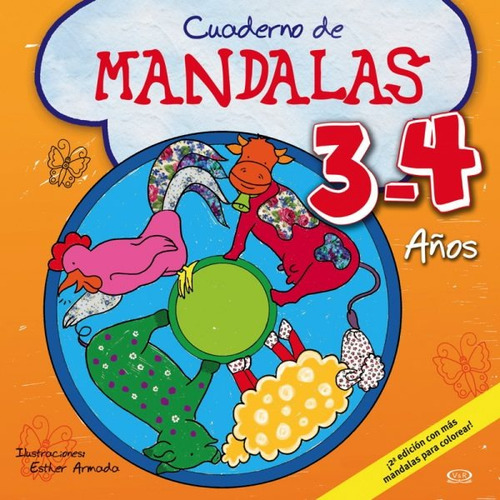 Cuaderno De Mandalas 3-4 Años. Vr Editora