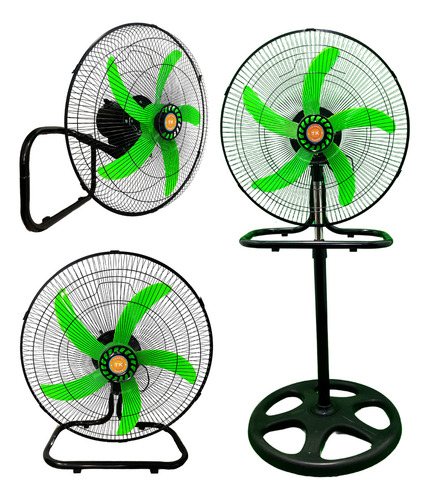 Ventilador 3 En 1 18 De Suelo/pared/mesa - 4 Colores