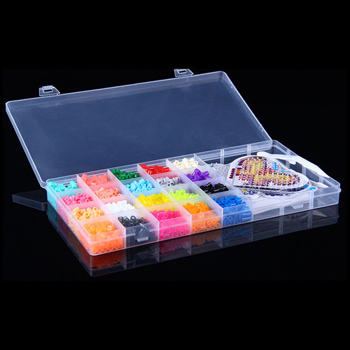Perler Beads Pixel Art Project Con Papel De 20 Colores