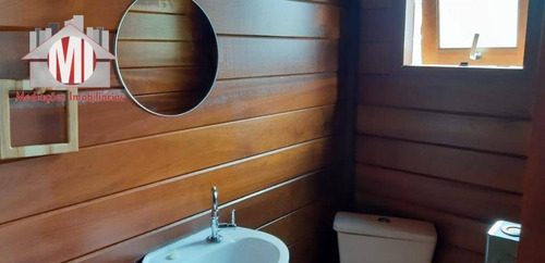 Chácara Maravilhosa Com Chalés Em Madeira, Piscina, Espaço Gourmet, Fireplace, Bosque E Vista Deslumbrante, 11000 M² Por R$ 2.000.000 - Socorro/sp - Ch0665