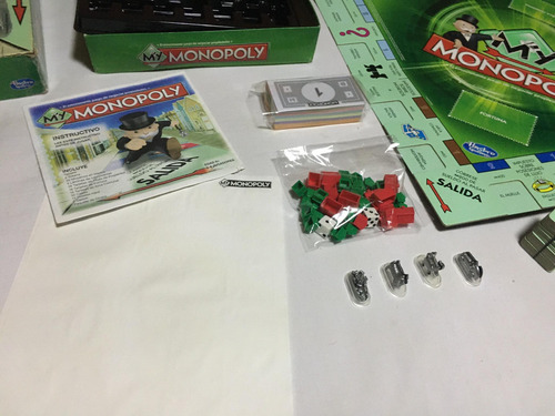 Juego De Mesa My Monopoly De Hasbro / Raro