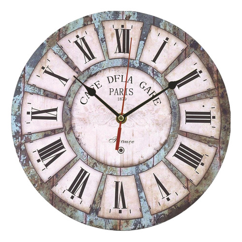 Reloj De Pared De Madera De 30 Cm, Relojes De Números