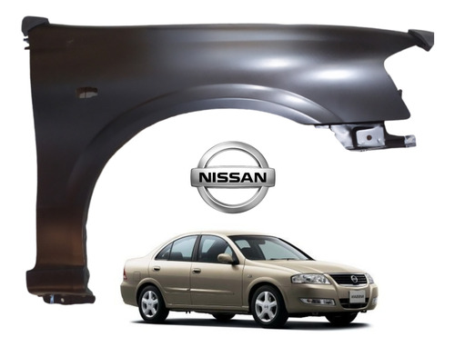 Guardafango Derecho Nissan Sunny 2006 2011