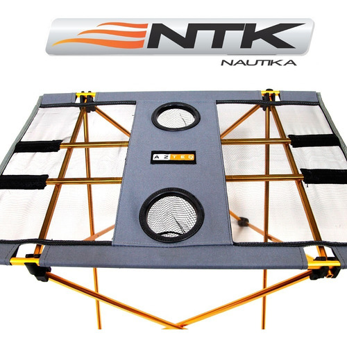 Imagen 2 de 6 de Mesa Camping Desarmable Ntk Ultraliviana 775gr Local Palermo