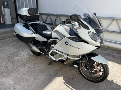 Imagen 11 de 15 de Moto Bmw K 1600 Gt 2013 Blanca 6 Cilindros Service Oficiales