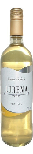 Vinho Branco Demi-sec Lorena 720ml - Adega Terra Do Vinho