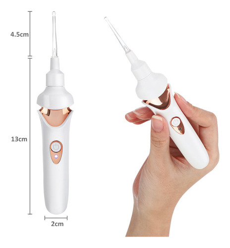 Newbestnovo 1pc Sucção De Ouvido Elétrica Sucção De Ouvido