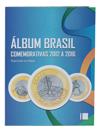 2 Álbuns Porta Moedas Colecionador Rio 2016 Olímpiadas