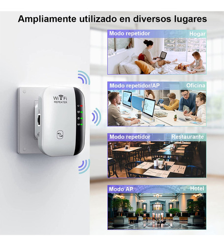 Amplificador Repetidor Wifi Rango Router Amplificador 300 M