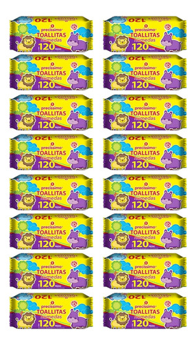Toallas Húmedas Precisiimo 120p C/16 Piezas