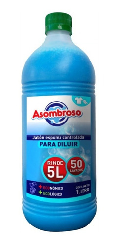Jabón Para Lavar Ropa Para Diluir 1l Rinde 5 Envío Gratis