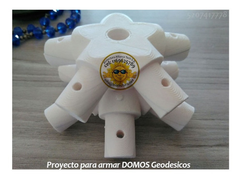 Kit Para Auto Construcción De Domos, Conectores 5 Y 6 Puntas