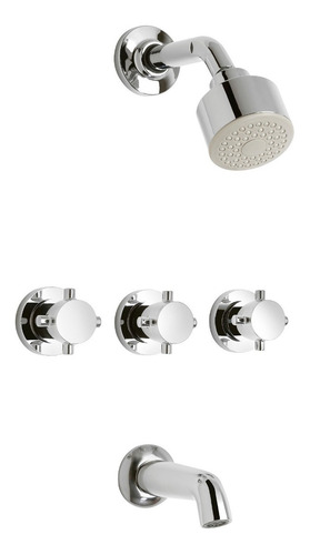 Imagen 2 de 8 de Griferia Lavatorio Bidet Ducha Peirano Betis Compresion