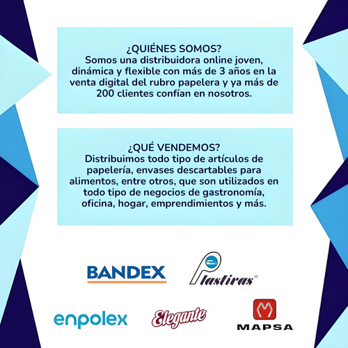 Bandeja Plastica Descartable Bandex Estuche 142pet 102 X200u