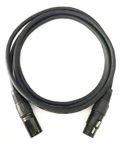 Xlr Cable Doble Fila Hombre A Mujer Línea De Audio 5m Pvc