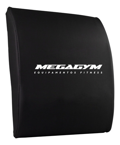 MegaGym Abmat colchonete apoio abdominal lombar cor preto