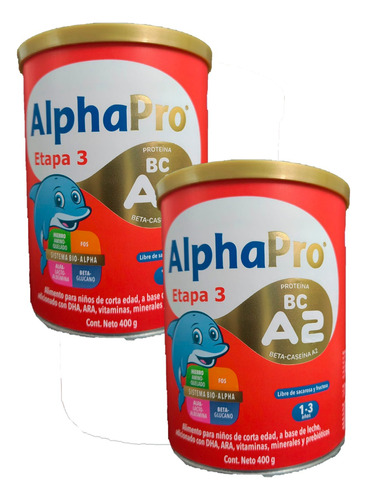 Alphapro Etapa 3 Alimento Para Niños De Corta Edad 1-3 Años