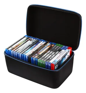 Funda Organizadora Para 22 Blu-ray Y 18 Videojuegos