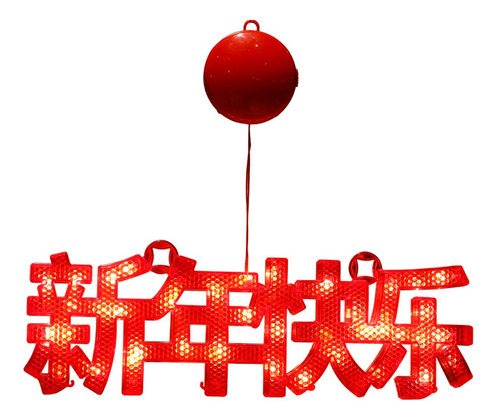Luz De Decoración De Año Nuevo Chino Luz Colgante Led 3d