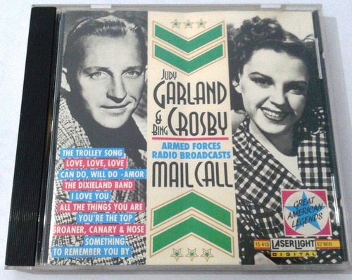 Judy Garland Bing Crosby Mail Made In Usa 92 Metalyrocktig 