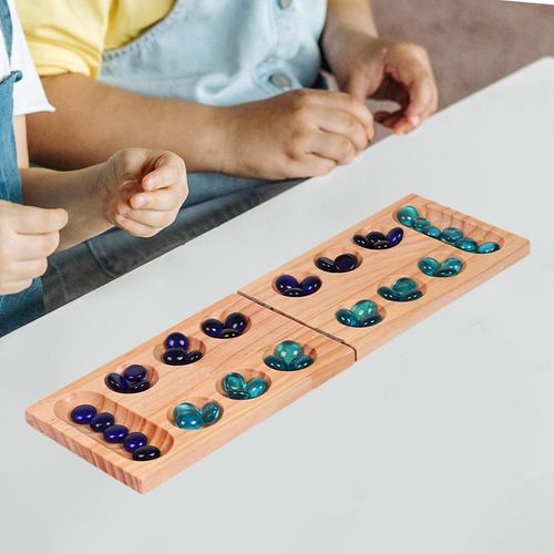 V Juegos Familiares De Madera, Juego De Mesa Mancala, Juego