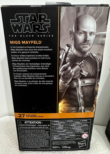 Migs Mayfeld, Star Wars, Black Series, Hasbro (Usado)