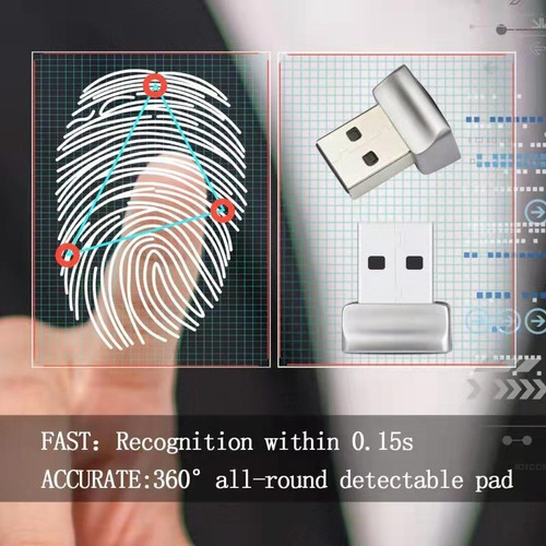 Imagen 6 de 10 de Módulo Lector Huellas Dactilares Usb Escáner Biométrico Pc