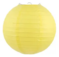 Comprar Lampara Papel Linterna Pantallas Chinas 30cm Colors 12pz Estructura Amarillo