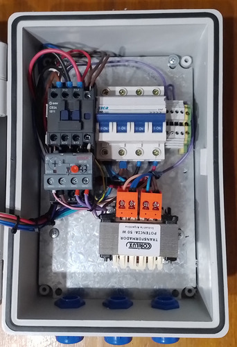 Tablero Control Bomba Trifásica Agua Automático Tanq Y Cist