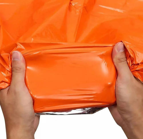Bolsa Vivac Impermeable Carrera Supervivencia Emergencia Color Naranja
