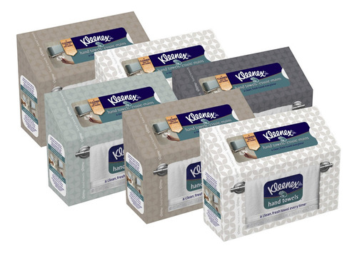 Toallas De Mano  Kleenex Bdmahk, Paquete De 12 (60 Ct)