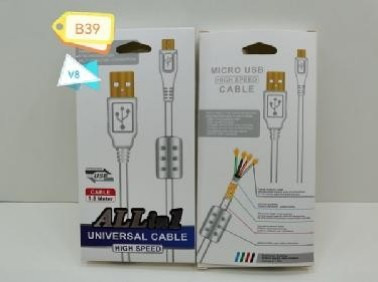 Cable Regular V8 Caja 1 Mayor Y Detal 