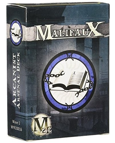 Wyrd Miniatures Malifaux Arsenal Deck Arcanists Wave Modelo