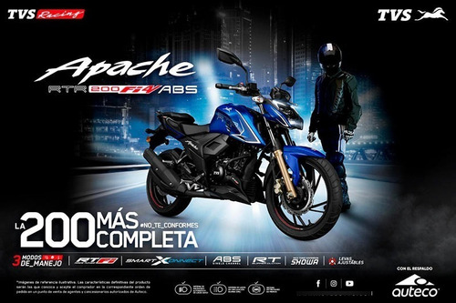 Imagen 5 de 14 de Tvs Rtr 200 Fi Bs6 New Line!!! Entga Inmdta Daf Motors!!!