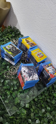 Llaveros De Ps4 X50 Unidades Azul